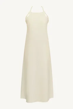 Avery Halter Dress - Oatmeal EcoLinen