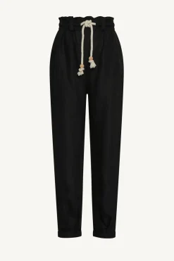 Avery Pant - Black EcoLinen