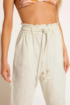 Avery Pant - Oatmeal EcoLinen