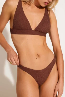 California High Leg Bottom - Brick Riviera Ripple