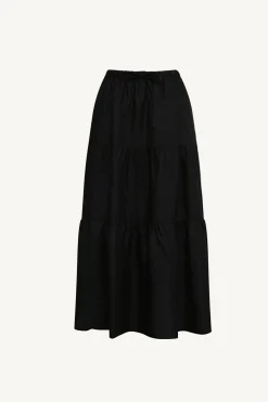 Canyon Skirt - Black EcoLinen