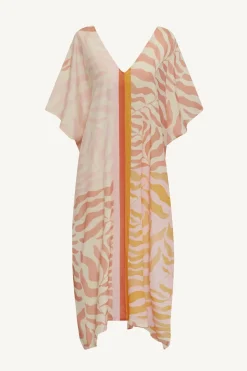 Cerise Caftan - Gold Coast Cotton Cupro