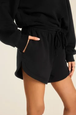Dawn Classic Short - Black French Terry