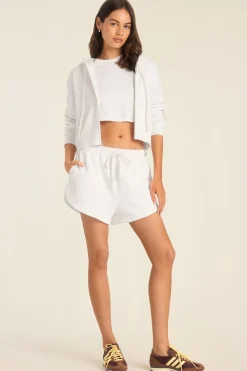 Dawn Classic Short - White French Terry