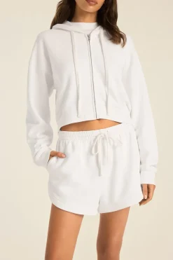 Dawn Classic Short - White French Terry