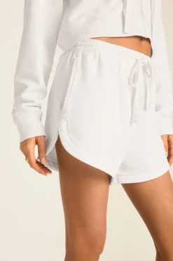Dawn Classic Short - White French Terry