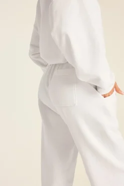 Dawn Classic Sweatpant - White French Terry