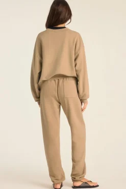Dawn Crewneck - Latte French Terry