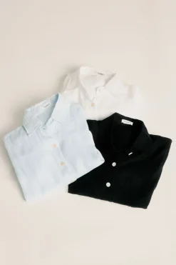 Playa Linen Boyfriend Shirt 3-Pack