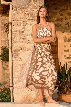 Samara Sarong - Desert Flower Cotton Cupro