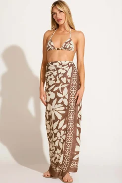 Samara Sarong - Desert Flower Cotton Cupro