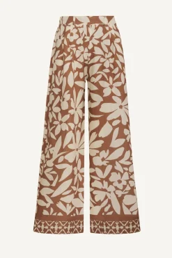 The Getaway Pant - Desert Flower EcoLinen