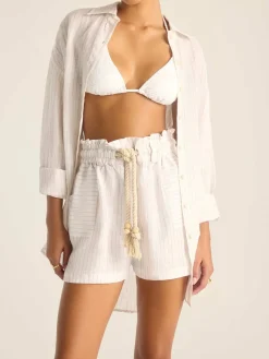 Vitamin A Avery Short Boardwalk Stripe EcoLinen