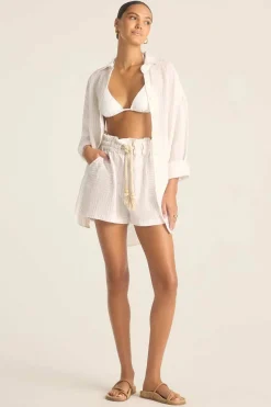 Vitamin A Avery Short Boardwalk Stripe EcoLinen