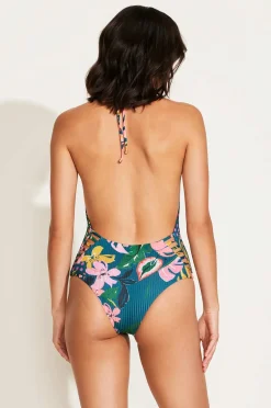 Vitamin A Bianca One Piece Painted Jungle EcoRib BT