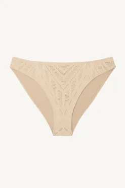 Vitamin A Cali High Leg Full Bottom Natural Calico Crochet