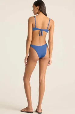 Vitamin A California High Leg Bottom Chambray EcoRib