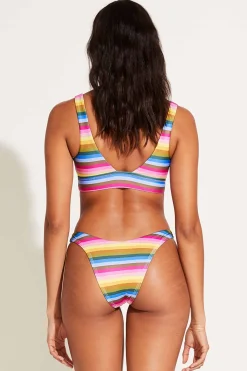 Vitamin A California High Leg Rainbow Stripe EcoLux BT