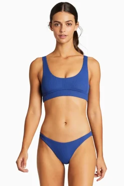 Vitamin A California High-Leg Sapphire Blue EcoRib