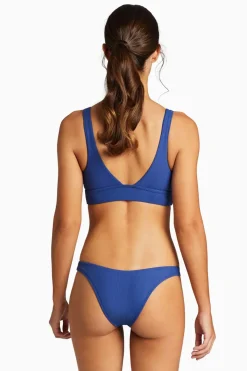 Vitamin A California High-Leg Sapphire Blue EcoRib