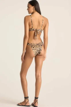 Vitamin A California High Leg Bottom Lux Leopard EcoLux BT