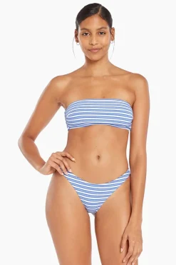 Vitamin A California High-Leg Blue Stripe EcoRib