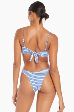 Vitamin A California High-Leg Blue Stripe EcoRib