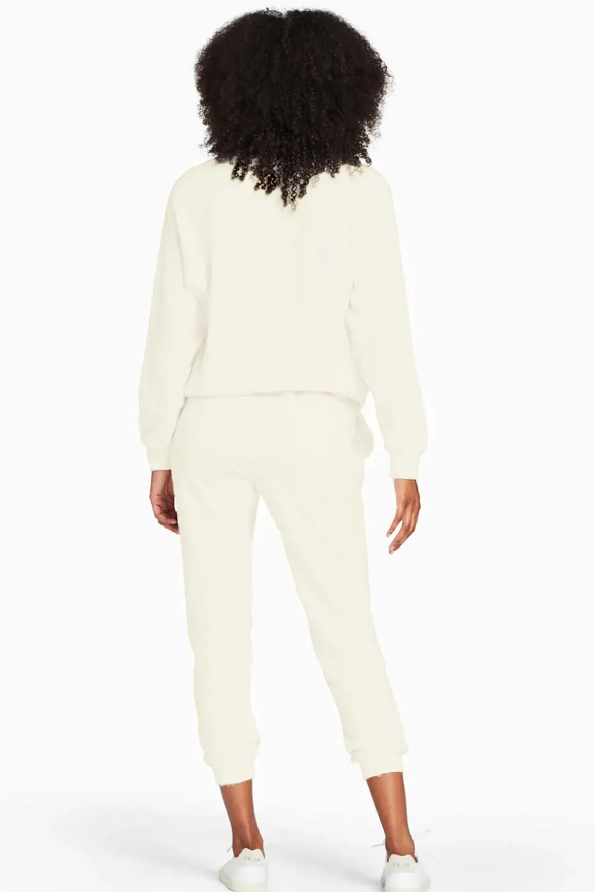Vitamin A Cora Organic Cotton Crewneck Ecru EcoSoft
