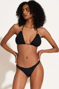 Vitamin A Cosmo Top Black EcoRib
