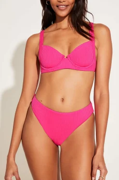 Vitamin A Demi Underwire Top Zinnia EcoRib BT
