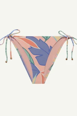 Vitamin A Elle Tie Side Bottom Retro Jungle Crepe Texture