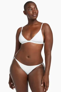 Vitamin A Elle Tie Side Ring Bottom White EcoRib BT