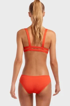 Vitamin A Emelia Triple Strap Bottom Papavero EcoLux