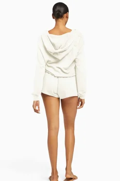 Vitamin A Emery Organic Romper Ecru EcoSoft