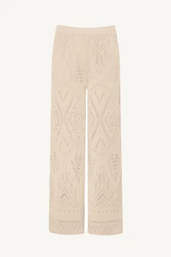 Vitamin A Farrah Pant Natural Calico Crochet