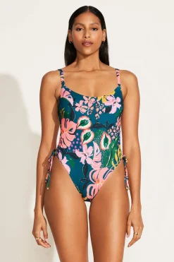 Vitamin A Gemma One Piece Painted Jungle EcoRib BT