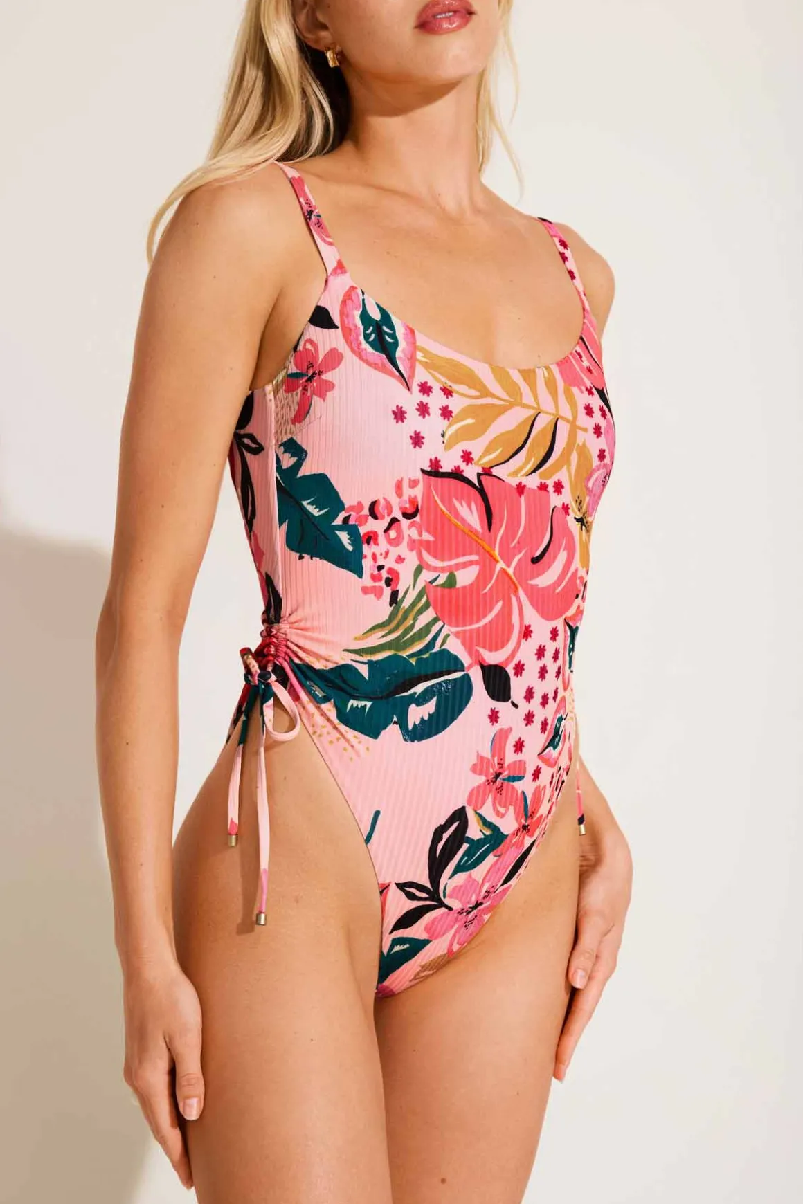 Vitamin A Gemma One Piece Coral Jungle EcoRib BT