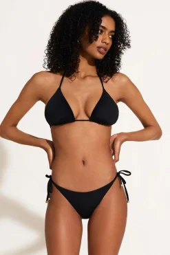 Vitamin A Gia Triangle Top Black EcoLux