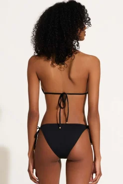Vitamin A Gia Triangle Top Black EcoLux