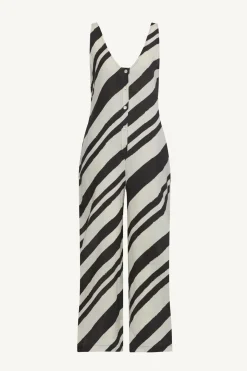 Vitamin A Jessa Jumpsuit Sandbar Stripe EcoLinen
