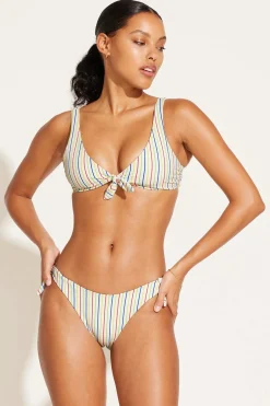 Vitamin A Lou Top Retro Stripe Yarn Dye