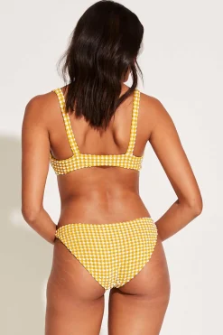 Vitamin A Luciana Bottom Honeycomb Gingham