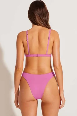 Vitamin A Luxe Link Bralette Top Bubblegum Relux