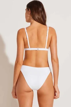 Vitamin A Luxe Link Bralette Top White Relux