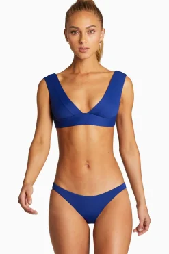 Vitamin A Magnolia V-Neck Sapphire Blue EcoLux