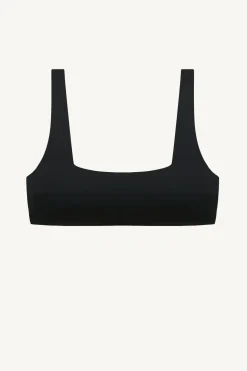Vitamin A Mika Bralette Top Black EcoLux