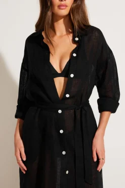 Vitamin A Playa Maxi Black EcoLinen