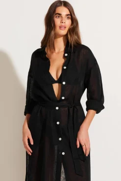 Vitamin A Playa Maxi Black EcoLinen
