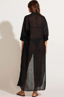 Vitamin A Playa Maxi Black EcoLinen