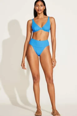 Vitamin A Rossi Halter Underwire Top Dream Blue SuperRib